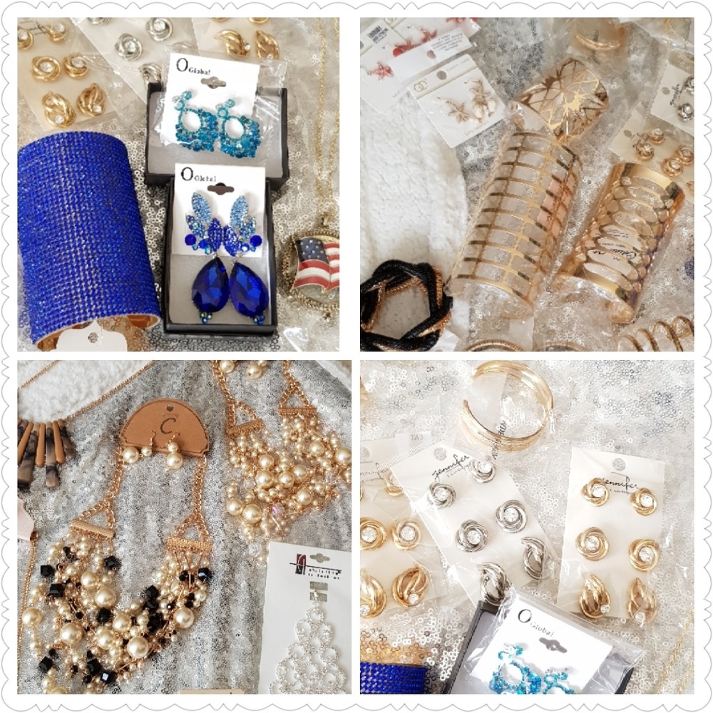 🔅Huge Wholesale Jewelry Lot 🔅60 Items🔅